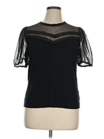 Laundry by Shelli Segal Short Sleeve Turtleneck (view 1)