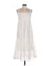 Lush 100% Polyester White Casual Dress Size L - photo 1