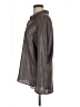 Trouve 100% Polyester Metallic Gray Long Sleeve Blouse Size L - photo 5