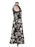 Aqua Graphic Black Cocktail Dress Size M - photo 4