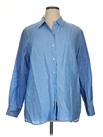 Lizsport Long Sleeve Button-Down Shirt (view 1)