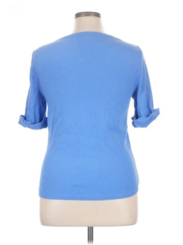 Talbots 3/4 Sleeve T-Shirt (view 2)
