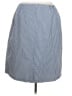 Talbots Stripes Blue Casual Skirt Size 16 - photo 2
