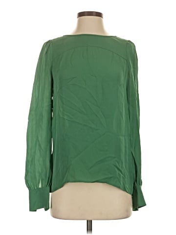 J.Crew Long Sleeve Silk Top (view 1)