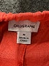 Calligraphie Red Linen Pants Size M - photo 4