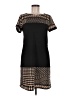 Roz & Ali Houndstooth Black Casual Dress Size 8 - photo 1