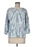 Purejill 100% Cotton Tie-dye Blue Pullover Sweater Size M - photo 1