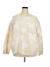 Caribbean Joe Tropical Ivory Pullover Sweater Size 2X - photo 1