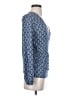 Boden Blue Long Sleeve Blouse Size 4 - photo 4