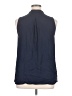 Violet & Claire 100% Polyester Blue Sleeveless Blouse Size XL - photo 2