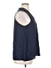 Violet & Claire 100% Polyester Blue Sleeveless Blouse Size XL - photo 4