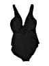 MICHAEL Michael Kors Solid Black One Piece Swimsuit Size 8 - photo 2