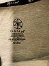 GAIAM Solid Tan Short Sleeve Turtleneck Size M - photo 7
