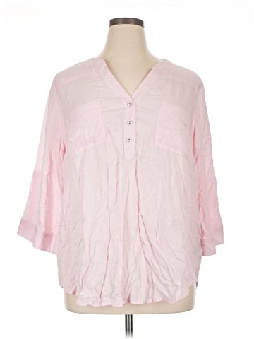 Philosophy Republic Clothing 3/4 Sleeve Blouse (view 1)