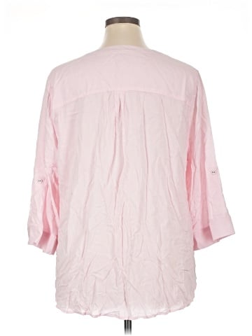 Philosophy Republic Clothing 3/4 Sleeve Blouse (view 2)