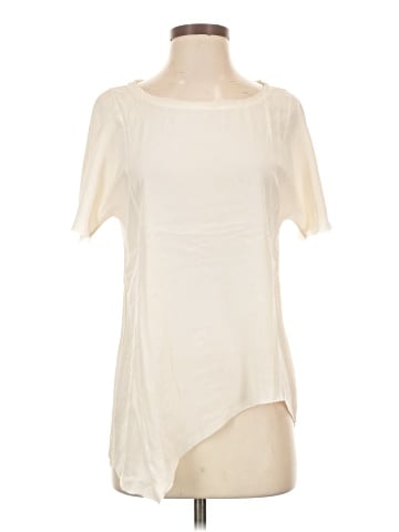 Rag & Bone Short Sleeve Silk Top (view 1)