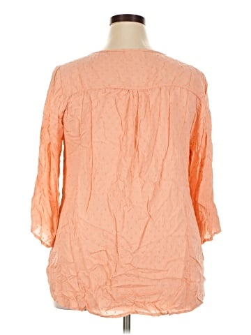 DressBarn 3/4 Sleeve Blouse (view 2)
