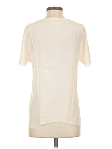 Rag & Bone Short Sleeve Silk Top (view 2)