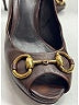 Gucci 100% Leather Brown Heels Size EU (IT) 36 / US 6 - photo 5