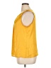 Notations 100% Polyester Yellow Sleeveless Blouse Size XL - photo 5