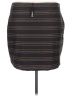 Express Stripes Brown Casual Skirt Size XL - photo 2