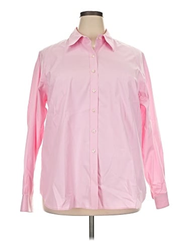 Lands' End Long Sleeve Button-Down Shirt (view 1)