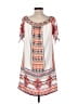 Monteau Print White Casual Dress Size M - photo 2