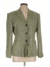 Evan Picone 100% Rayon Tweed Green Blazer Size 10 - photo 1