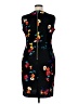 Calvin Klein Graphic Black Cocktail Dress Size 16 - photo 2
