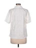 CeCe White Short Sleeve Blouse Size M - photo 2