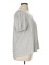 Maurices Gray Short Sleeve Blouse Size XL - photo 4