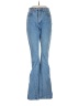 WeWoreWhat Hearts Blue Jeans Size 26 waist - photo 1