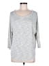 Market and Spruce Gray Pullover Sweater Size Med Petite - photo 1