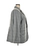 Calvin Klein Checkered-gingham Gray Blazer Size 22 - photo 4