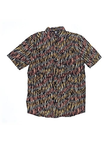 Volcom Short Sleeve Button-Down Shirt (view 1)