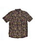 Volcom Print Yellow Short Sleeve Button-Down Shirt Size L (kids) - photo 1
