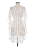 Accessory Street 100% Nylon Ivory Kimono One size (estimated) - photo 2