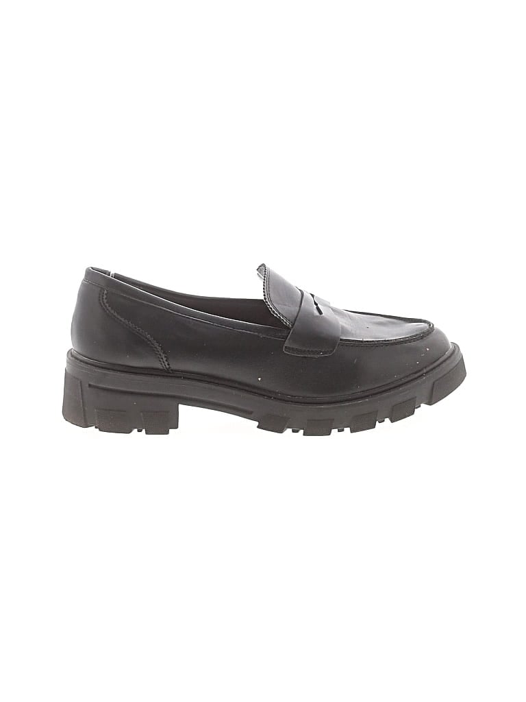 Pre-owned Crown Vintage Flats In Black