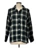 L.L.Bean 100% Cotton Plaid Green 3/4 Sleeve Button-Down Shirt Size L - photo 1