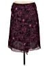 Alfani 100% Silk Paisley Purple Silk Skirt Size 10 - photo 2