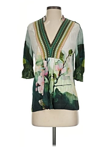 Blank London 3/4 Sleeve Blouse (view 1)