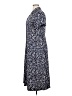 Talbots 100% Polyester Floral Blue Casual Dress Size 14 Petite - photo 5