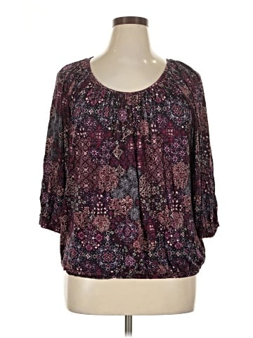 MICHAEL Michael Kors 3/4 Sleeve Blouse (view 1)