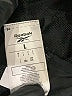 Reebok 100% Polyester Solid Black Windbreaker Size L - photo 6