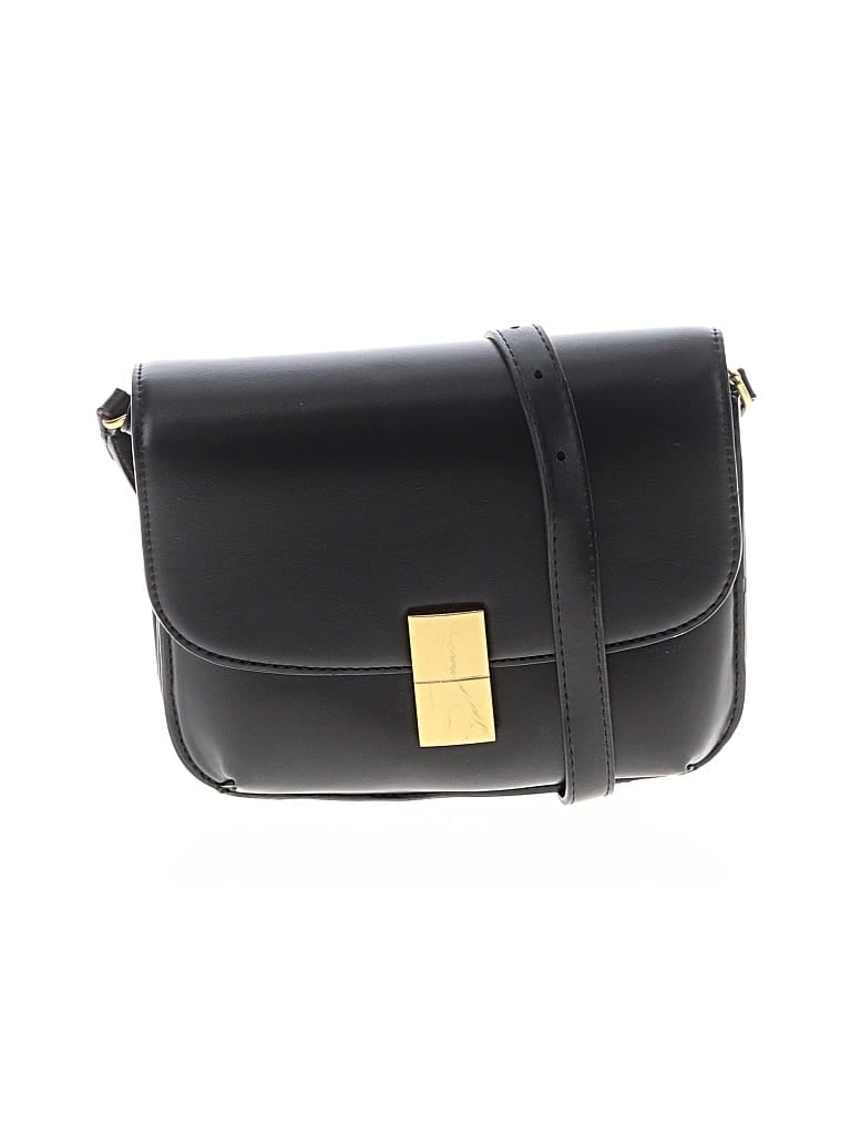 Pre-owned Mng Crossbody Bag In Black