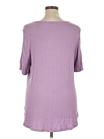 Lane Bryant 3/4 Sleeve T-Shirt (view 2)