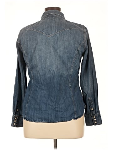 J.Crew Factory Store Long Sleeve Button-Down Shirt (view 2)