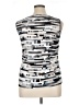 Calvin Klein Silver Sleeveless Blouse Size XL - photo 2