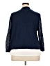 Avenue 100% Acrylic Blue Cardigan Size 22 Plus - photo 2