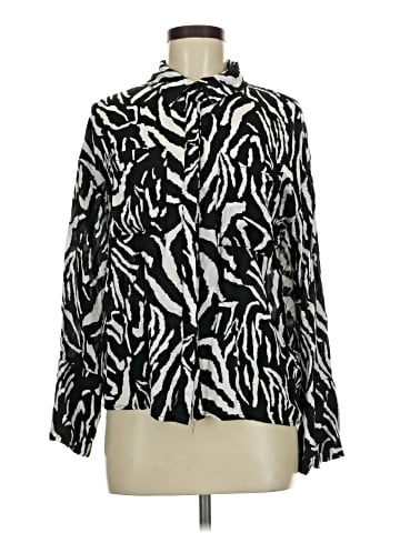 Missguided Long Sleeve Blouse (view 1)